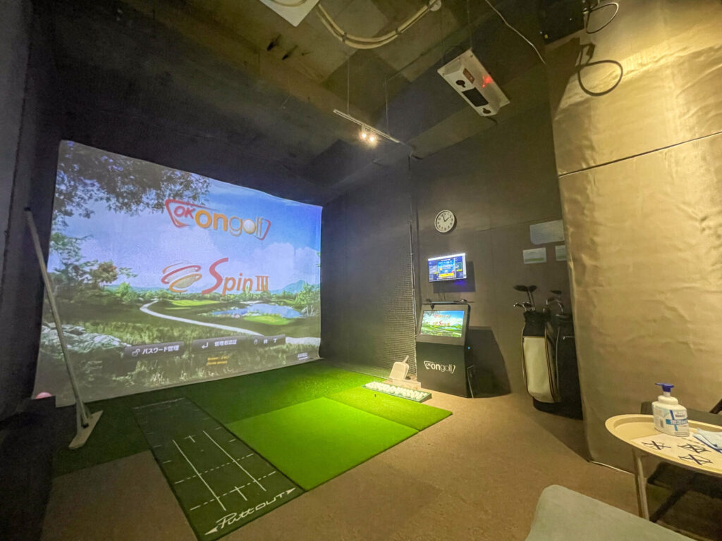 スマートゴルフ馬込山王ジャーマン通り店　打席ブース