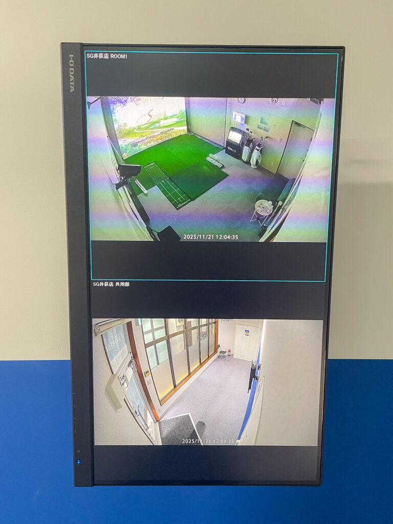 スマートゴルフ井荻店モニター